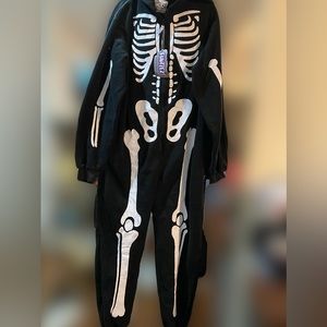 Silver Lilly funziez skeleton onesie